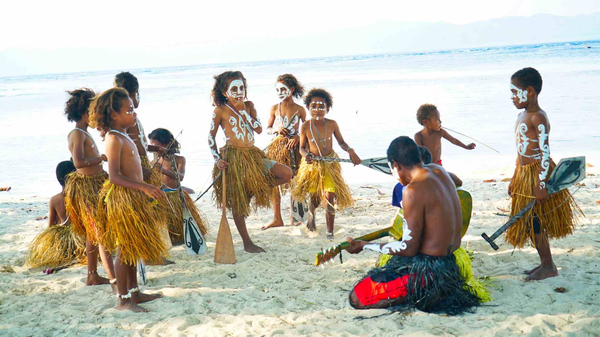 Cove Eco Resort Kids ready to show some grooves.